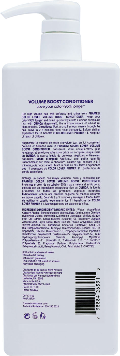 Volume Boost Conditioner liter back