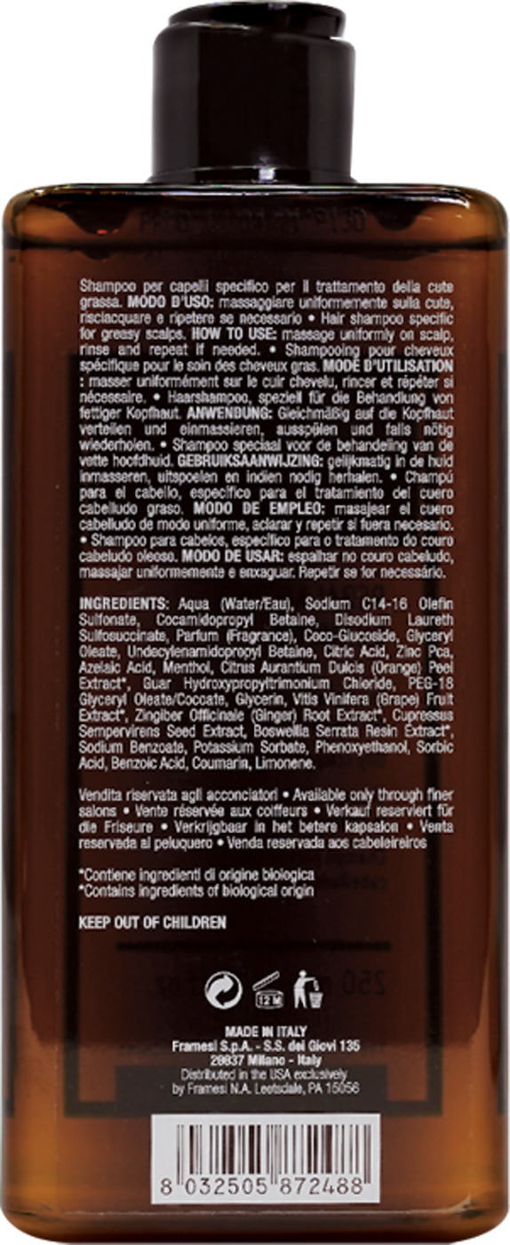 Barber Gen Rebalancing Shampoo back