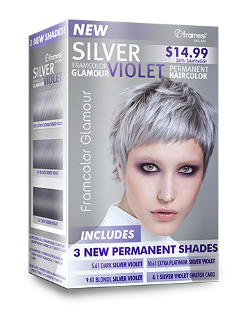 Framcolor Glamour Silver Violet Prepack_
